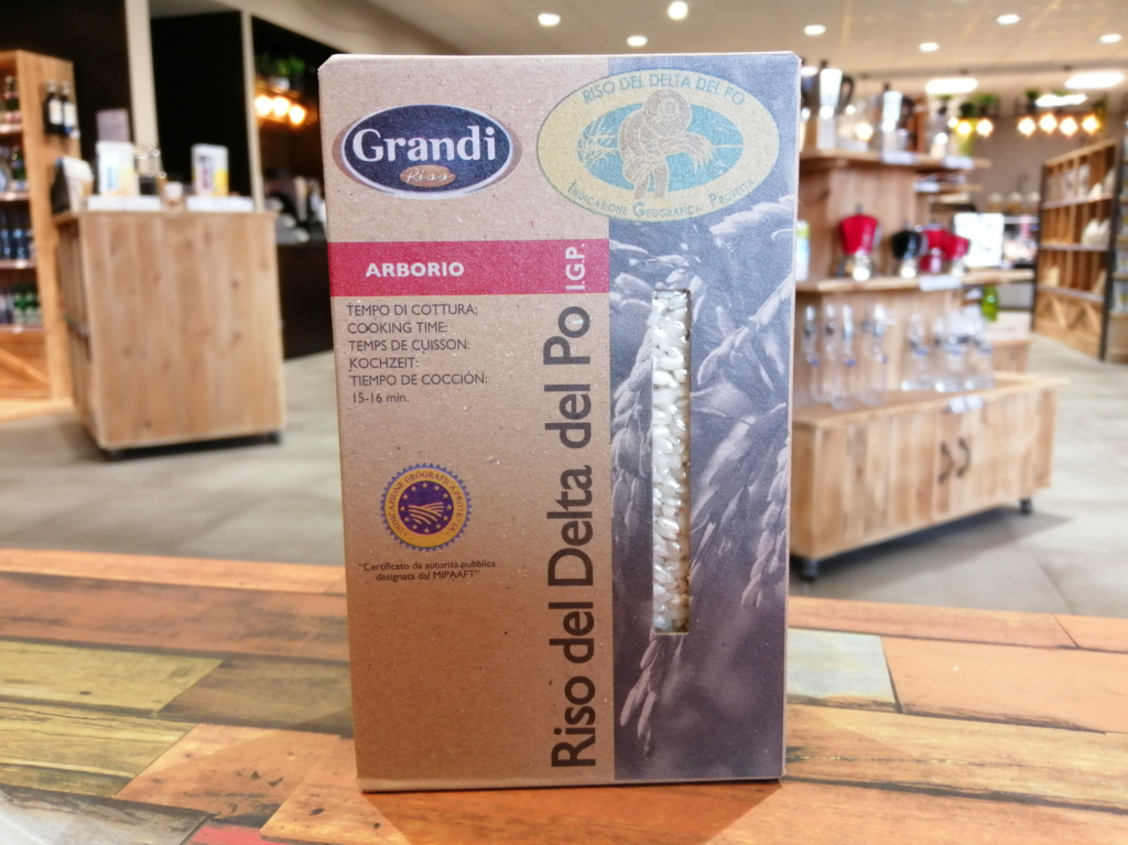 Riz "Arborio" pour risotto GRANDI RISO Epicerie Italienne Bella