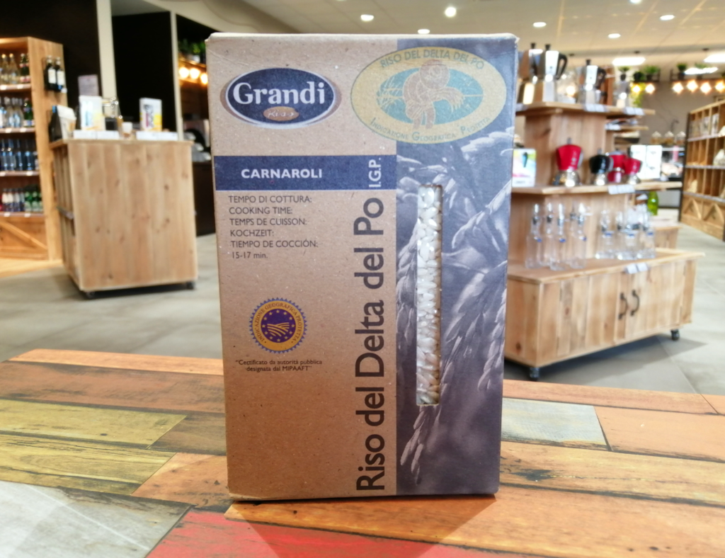 Riz "Carnaroli" pour risotto GRANDI RISO Epicerie Italienne Bella