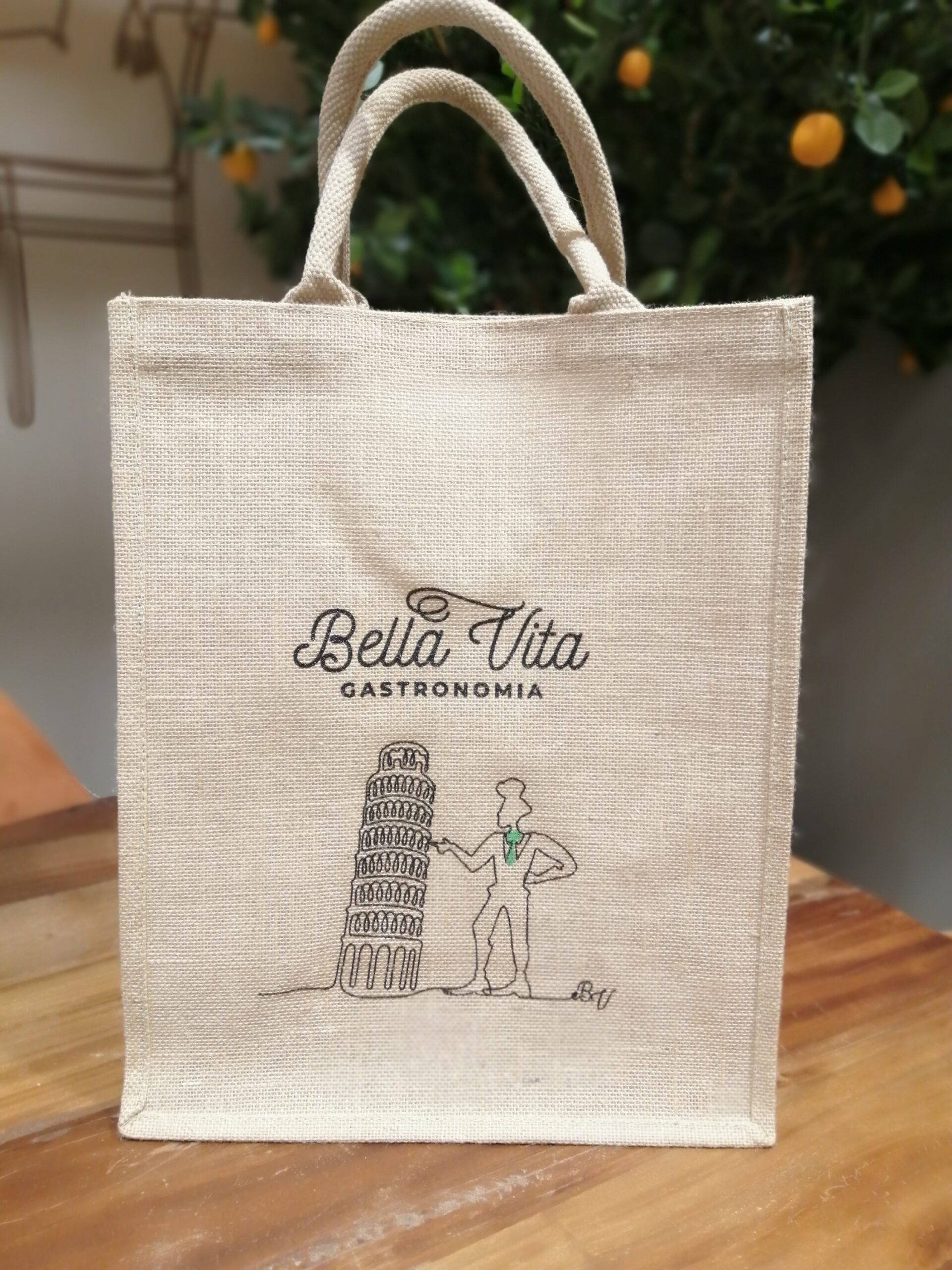 Sac Shopping En Toile De Jute Et Soie Fait Main Sari Bari - Occasion, Parfait Pour épicerie Bio