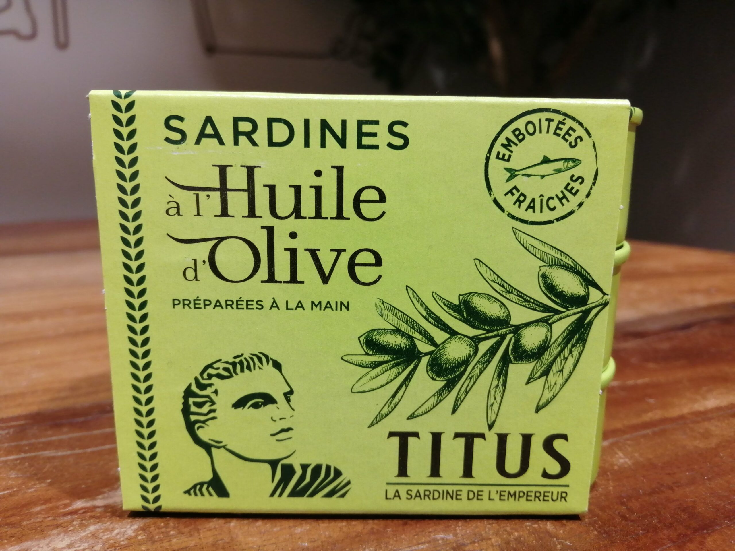 Sardine Titus à l'huile d' olive Epicerie Italienne Bella Vita